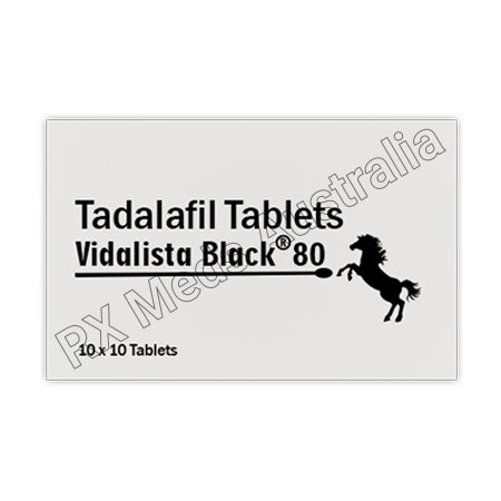 Buy Vidalista Black 80 Mg (Tadalafil): View Uses and Safety