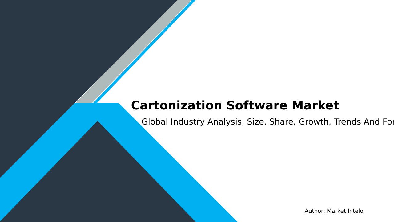 Cartonization Software Market Research Report 2033