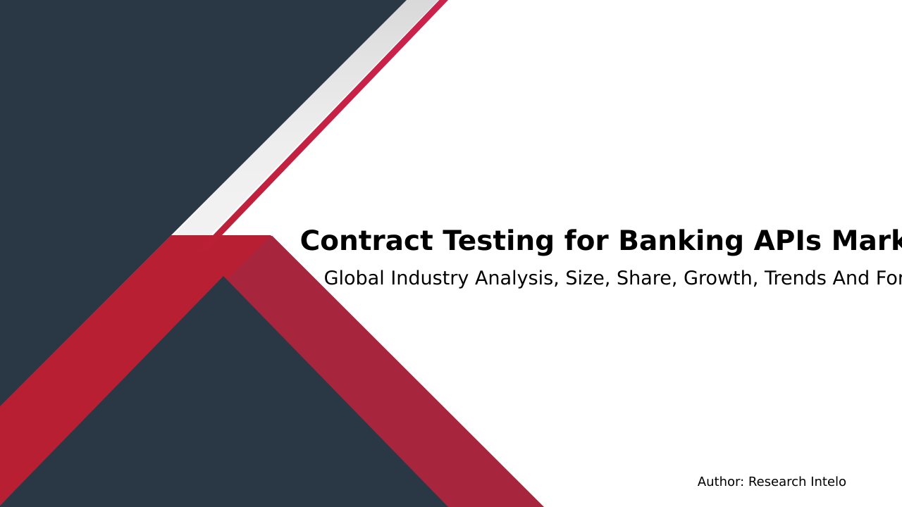 Contract Testing for Banking APIs Market Research Report 2033