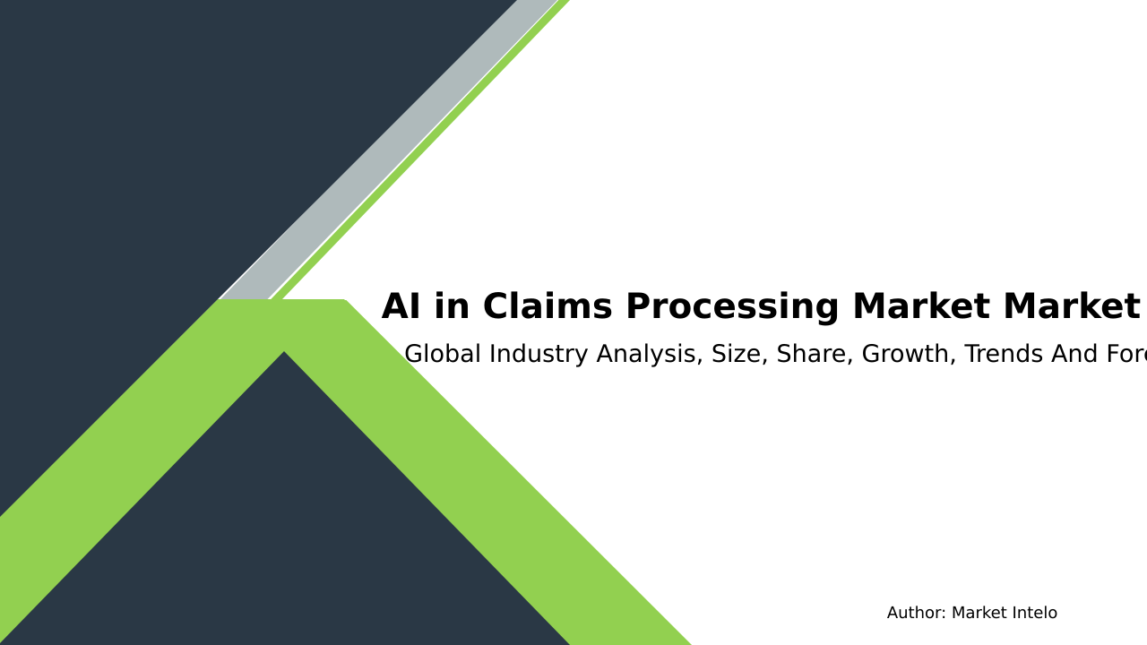 AI in Claims Processing Market Research Report 2033